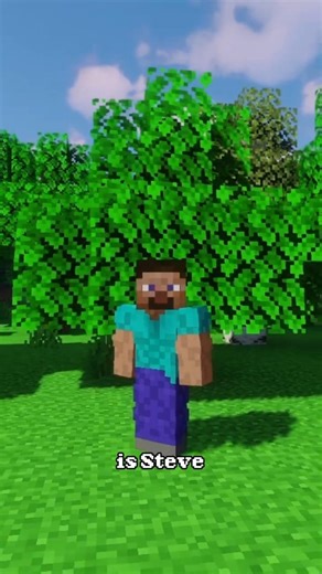 How strong is steve in MINECRAFT #short😳