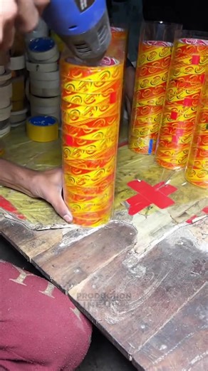 Adhesive Tape Mass Production Process