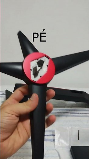 COMO MONTAR O PÉ DO MONITOR AOC 27