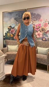 4.8K views · 3.9K reactions | Accessories are a necessity when building a functioning wardrobe. ✔️You’ve been asking for statement belts & this one is chefs kiss 朗 My favorite ankle western boots have also restocked!! (I’m wearing a sm/med in my belt/size med in vest & skirt) • ️Comment “link” & I will send the info to your DM’s ️Follow me on the LTK app for more on fashion & beauty | Fashion Knows No Age | Facebook