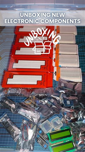 Unboxing New Electronic Components In Telugu #shorts #shortsfeed