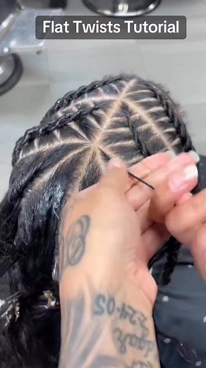 332K views · 999 reactions | Flat Twist Tutorial, how do you do yours? #fyp #viralchallenge #hair #braids #twists #austinbraider #austinbraids #austintx #hairstylist #hairstyle #tutorial | Patricia Plymire | Facebook