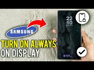Samsung S25 Ultra How to Turn On Always On Display - Full Guide