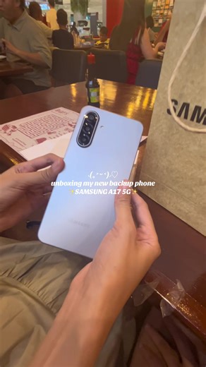 Unboxing the New Samsung A17 5G Phone