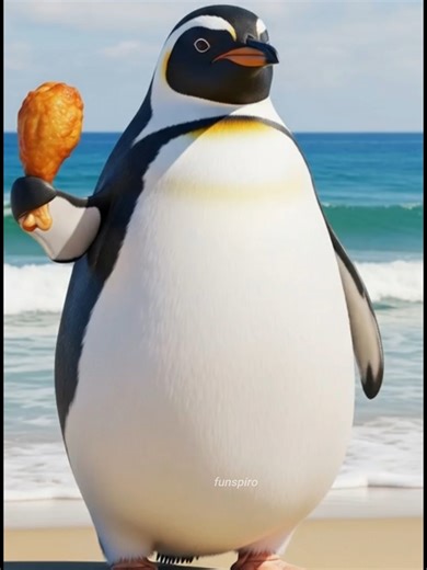 Cuando los pingüinos bailan al ritmo del Chicken Wing