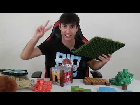 Bionic! I Built a Tiny Minecraft Base IN REAL LIFE