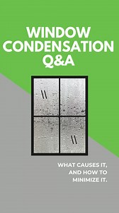 2.3K views · 11 shares | Curious why your windows may be producing condensation, especially when the weather is colder? Spoiler alert! It’s actually not a bad sign to see water condensation on the inside of a window Learn more in this short video and online: https://bit.ly/CondensationOnWindows | Renewal by Andersen | Facebook