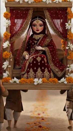 World’s Cutest Miniature Bride Wedding Transformation 😍👰 #shorts
