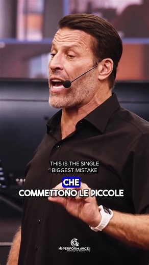🔥 TONY ROBBINS INSIGHT 🔥 👉 “Il più grande errore che commettono le piccole e medie imprese?” Non è il marketing. Non è la mancanza di fondi. ❌ È innamorarsi del proprio prodotto invece che del cliente ideale. Molti imprenditori costruiscono ciò che piace a loro, non ciò di cui ha bisogno il loro pubblico. E così… il loro business resta limitato a persone “come loro”. 💬 Tony Robbins dice: “È come cercare di influenzare solo i tuoi figli più simili a te. Se vuoi crescere davvero, devi farlo pe