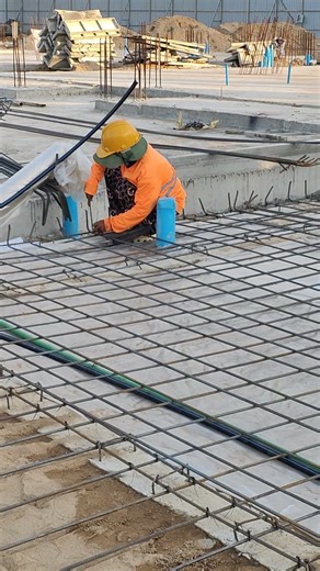 Skilled Rebar Work for Concrete Slab | Curb Reinforcement Setup
