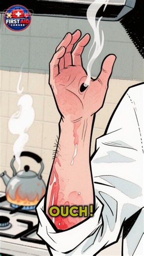 What to Do If Boiling Water Spills on Someone 🔥 | Burn First Aid