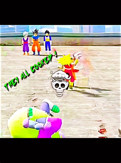 Goku's Culinary Adventure in Anime Cooking