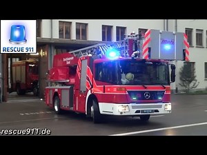 Löschzug Berufsfeuerwehr Basel Stadt