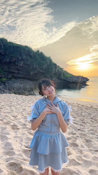 沖縄での日焼け体験