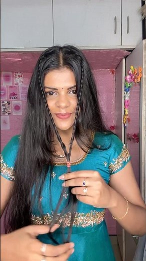 Quick 5 Minute Hairstyle‼️for Functions ❤️ | Watch till the end 😅 #shorts #jennishacks #ytshorts