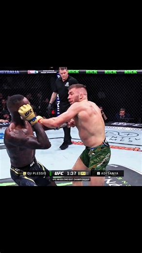 Dricus Du Plessis vs Israel Adesanya Fight Highlights
