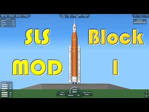 SLS Artemis Block 1 Reveal | Custom Parts in Spaceflight Simulator