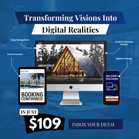 Custom Website Design Service | Professional Website Design for E-commerce, Business & Personal | SEO Optimized and Mobile Friendly - Etsy