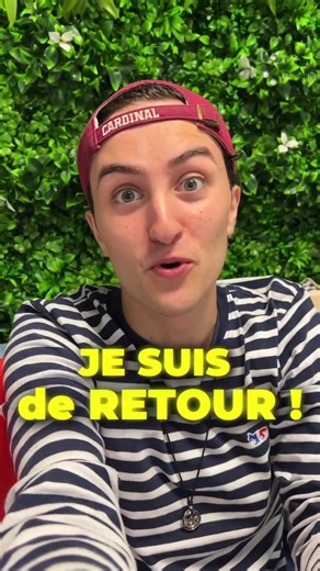 RDV Vendredi 18h03 ‼️ JE SUIS DE RETOUR ‼️ #hugoposay