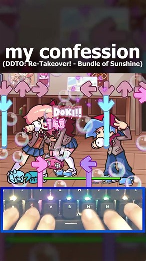 my confession - DDTO: Re-Takeover! - Bundle of Sunshine #fnf #fnfmod #fyp #ddlc #ddto