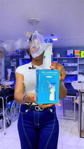 Portable Mesh Nebulizer Handheld, One Touch Operation, No Noise, High Nebulization Rate, Personal Inhalers For Breathing Problems Lightweight, Travel Friendly For Adults & Kids *To Make your order call / WhatsApp 0791371374 #jomexmedicalsupplies #portablenebulizermachine #nebulizermachine #meshnebulizerportable #nebulizerportable