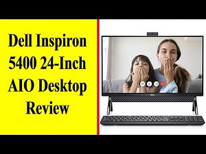 dell inspiron 5400 AIO Desktop Review, Pop-Up Webcam, Windows 11 Home!