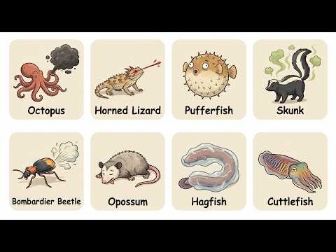 Animals With Shocking Survival Tricks Caught on Camera!