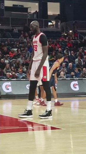 Tacko Fall shooting free throws