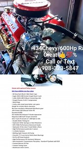 434 Chevy/600 HP New Dart Block/AFR 220cc intake Runners 💯 % Tested Website >> www.enginefactory.com Call or Text >> 908-323-5847 Email >> info@enginefactory.com Easy Quote Form Link>> https://enginefactory.com/request-a-quote/ | Muscle Car Engines