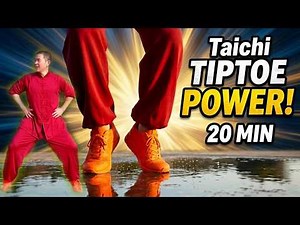 Explode with Energy: 20 Min Taichi Tiptoe NOW!