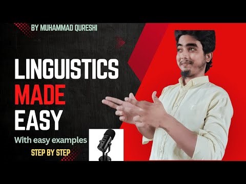 Linguistics Made Easy | Step by Step Guide with Simple Examples”
