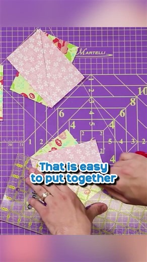 Check out our 'Blocky Block' Quilt Block 🟥 #shorts