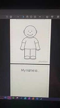 All About Me Book #shorts