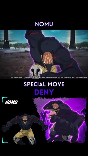 Nomu DENY MY HERO ACADEMIA Alls Justice #anime #mhacommunity #myheroacademia