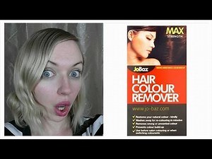 Jobaz hair colour remover review | Hair stripper |Tutorial | IdleGirl