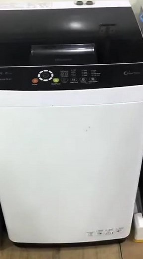 Hisesne 8kg Top Loader Automatic washing machine