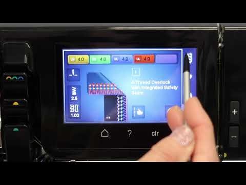 BERNINA L890 Expert Mode vs Guided Mode