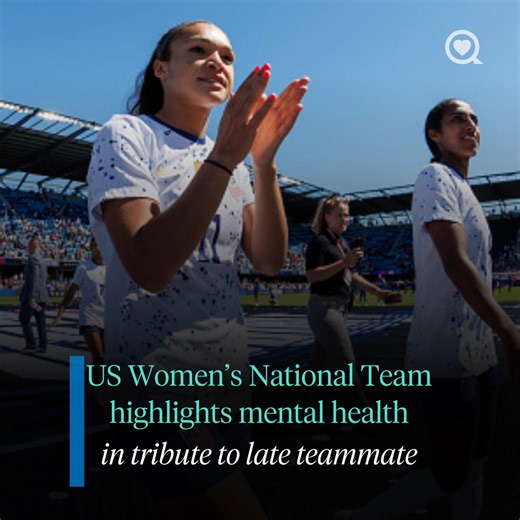 U.S. Soccer stars Sophia Smith and Naomi Girma are dedicating the upcoming FIFA Women's World Cup to their late teammate Katie Meyer, using the tournament to highlight mental health. "We want to make sure that young people have the tools to cope." | Sharecare | Facebook