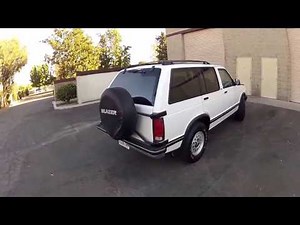 1993 Chevy S10 Blazer 4-door 4x4 Exterior tour walk around