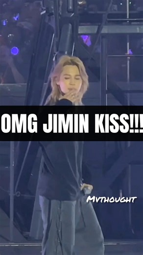 When Jimin Sent a Kiss to ARMY