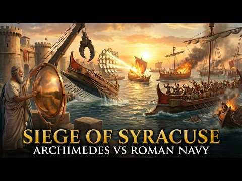 How Archimedes Almost Destroyed the Roman Navy Single-handedly (213 BC)