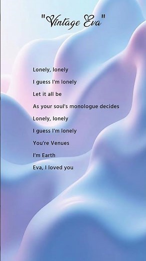 Lonely Lonely - Vintage(Lyrics + English Translation) Dante Dance
