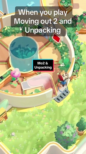 Moving Out vs Unpacking: A Tale of Two Moving Games