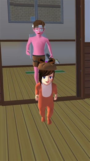 Mio Takes Over the School! 😈 | Sakura School Simulator Funny Moments😂😂😂 #sakuraschoolsimulator