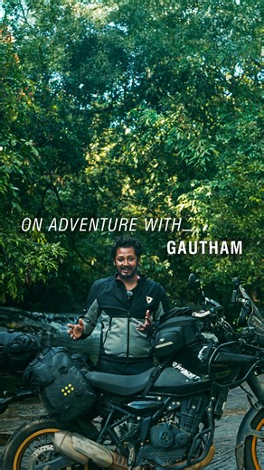 2K views · 27 reactions | On adventure with @gautham.ag | Pack light, ride smart: Watch how REV’IT! Rider Gautham carries just the essentials on his Western Ghats adventure, which can occasionally get very wet. Country: India Bike: Himalayan 450 Gear: REV'IT! Tectonic H20 #revitrider #revitadventure #gautham #onadventurewith | REV'IT! | Facebook