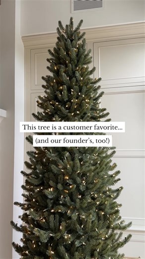 The Vermont White Spruce: Your go-to for a realistic look, effortless setup, and lighting options to perfectly match your holiday vibe. | Balsam Hill