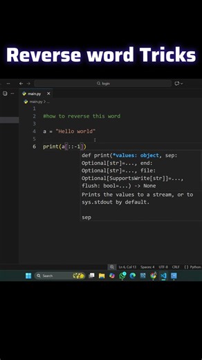 Python tips & tricks #shorts