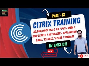 13 Citrix training Update MCS image for Server or Multi Session OS ( English )