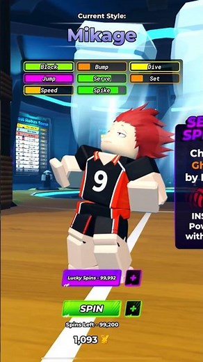 Mikage Quick Showcase Volleyball Legends