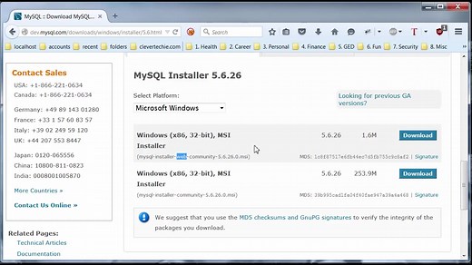 mysql数据库安装 怎样在Windows上安装mysql数据库 How to Install MySQL Server on Windows
